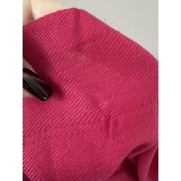 Pashmina Womens Deep Pink Scarf Wrap 74x27 Vibrant Boho Chic Layering Essentials - Picture 5 of 11